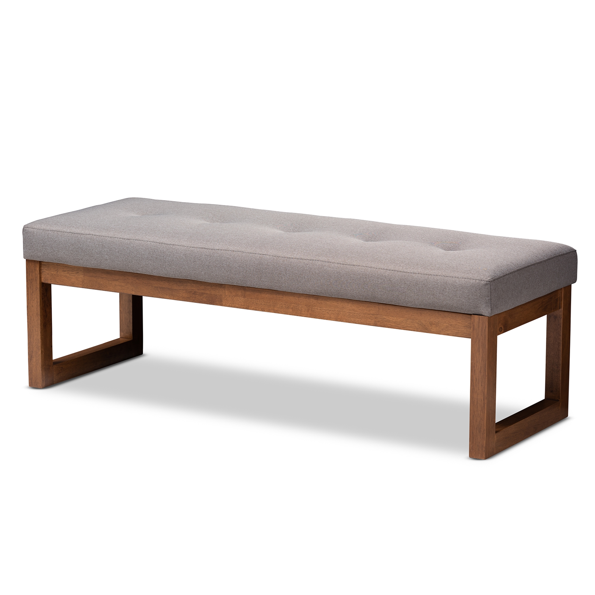 Contemporary wood online bench